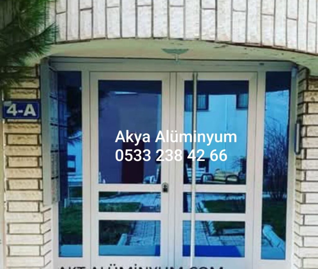 Apartman Site Bina Giriş Kapısı
