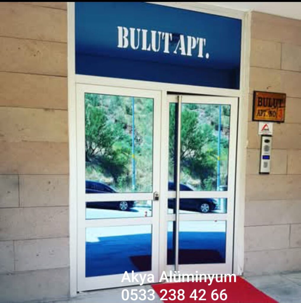 Apartman Site Bina Giriş Kapısı